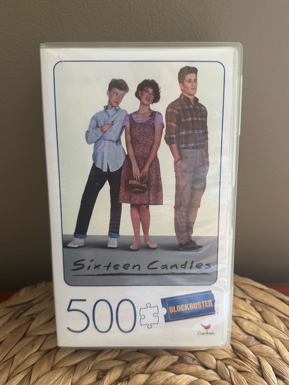NEW Retro Blockbuster Sixteen Candles Puzzle - 500 Piece Puzzle
